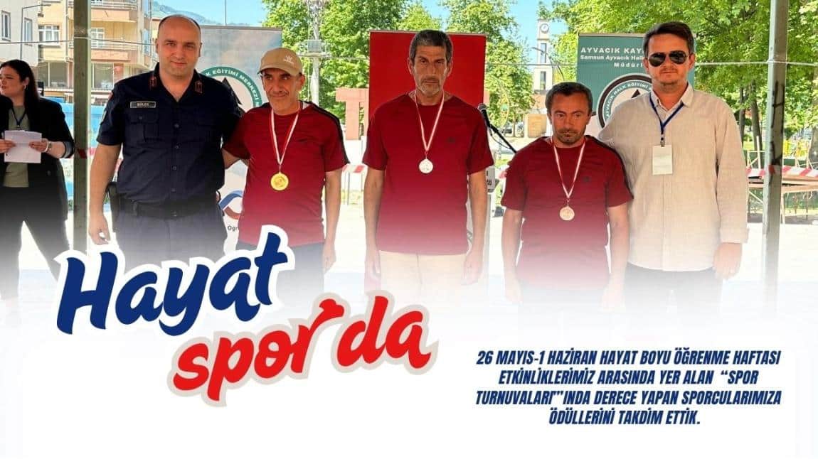 Hayat spor'da...
